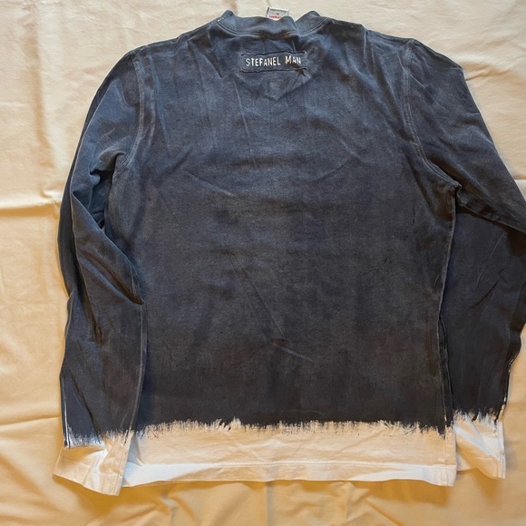 Stefanel long sleeve shirt men size small - Picture 2 of 2